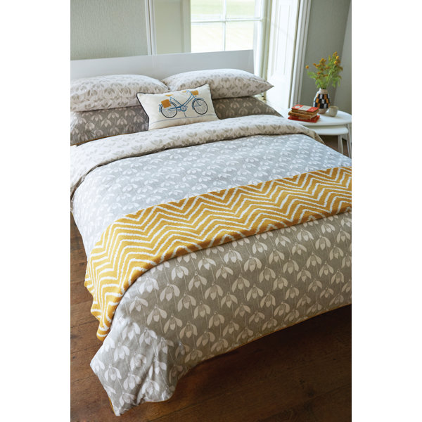 SCION SNOW DROP Throw Blanket Wayfair.co.uk